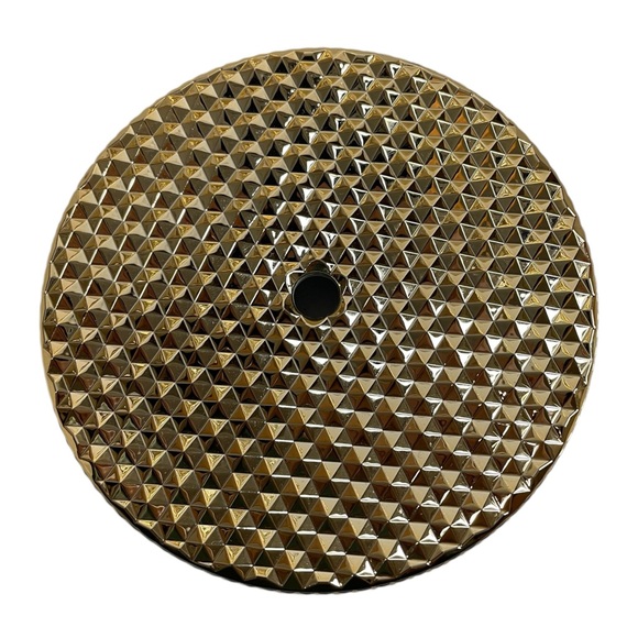 Starbucks 24 oz metallic gold studded Venti Cold Cup 2022 Holiday Tumbler - Picture 9 of 11